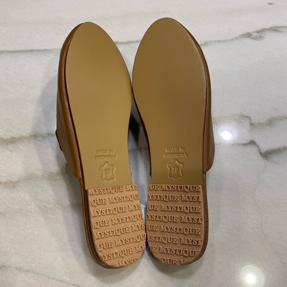 Mystique Mules Size 10 Brown Embellished Crystals NWOT - Picture 10 of 15